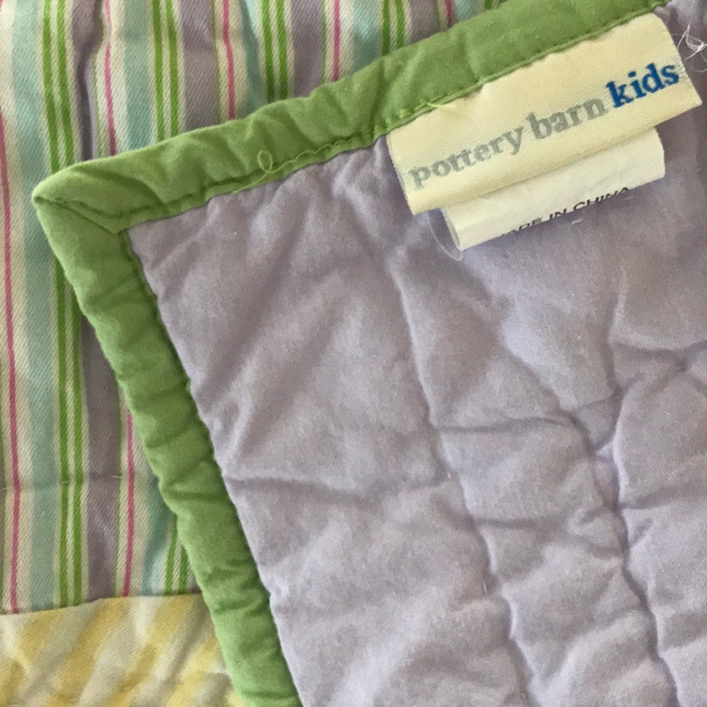 Pottery barn kids quilt